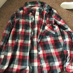 New wet seal plaid shirt